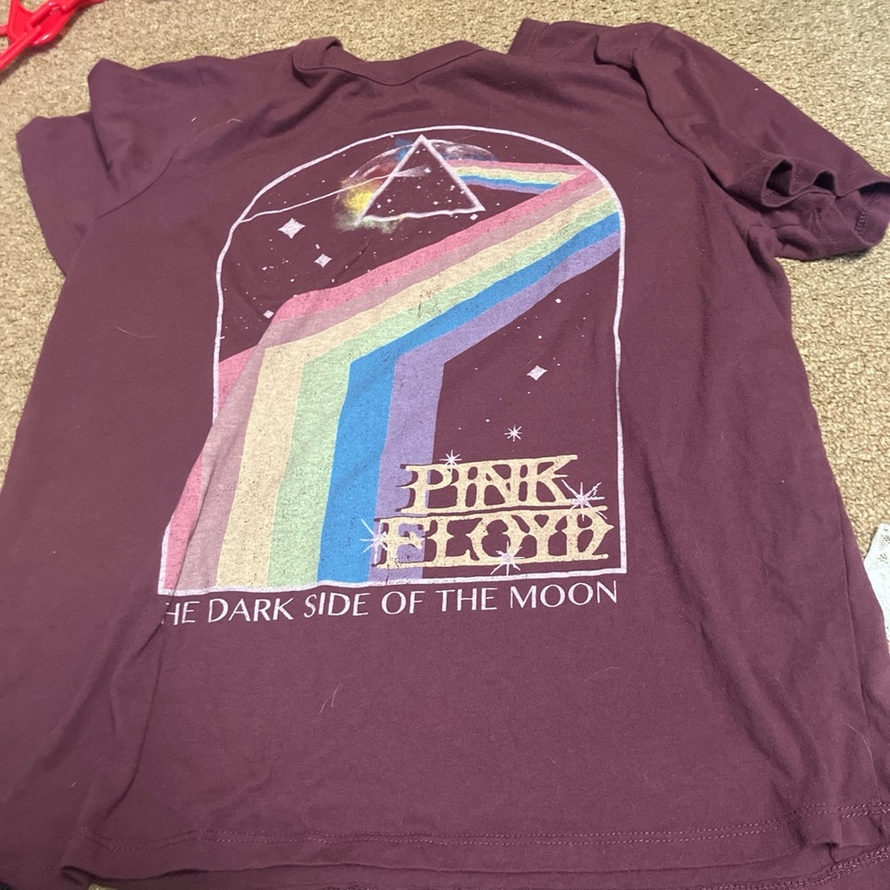Pink Floyd Dark Side of the Moon Tee - Purple